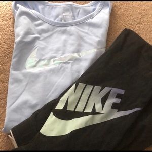 Nike shirt and leggings